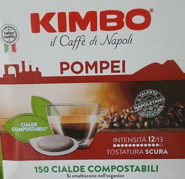 kimbo 150 cialde miscela pompei